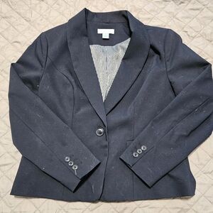Christopher & Banks Navy Blazer